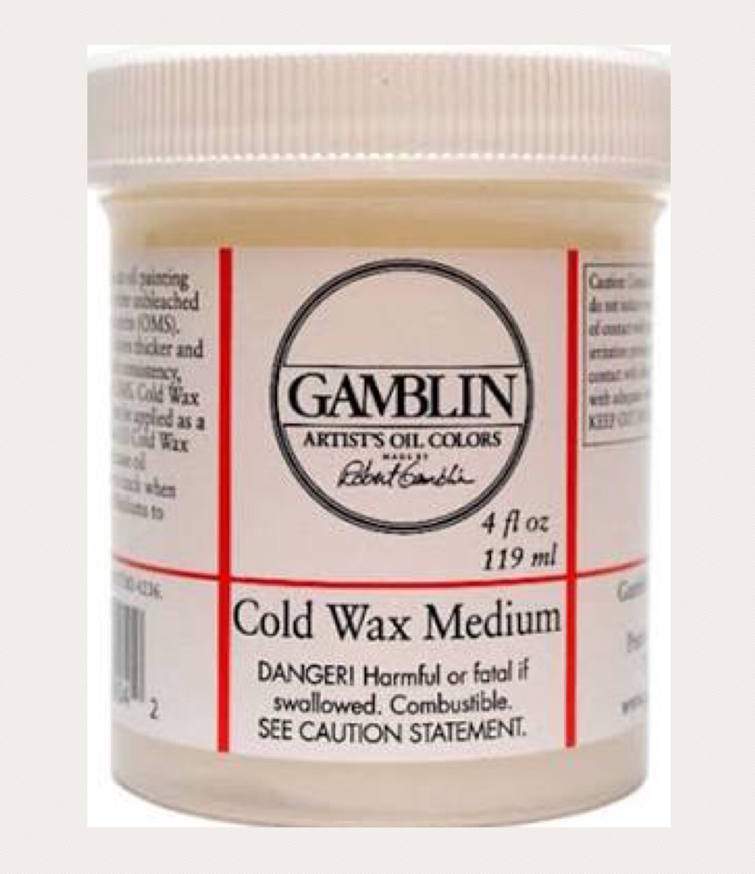 Cold Wax Medium - 4oz Cold Wax Medium - 4oz