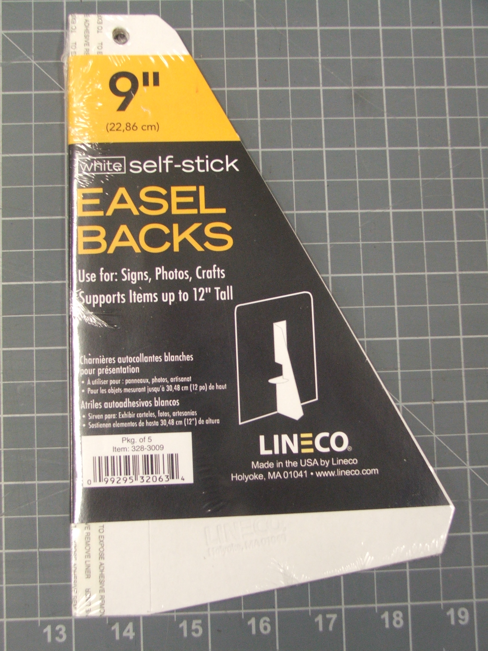 Easel Backs - 9" - (5 Pack)