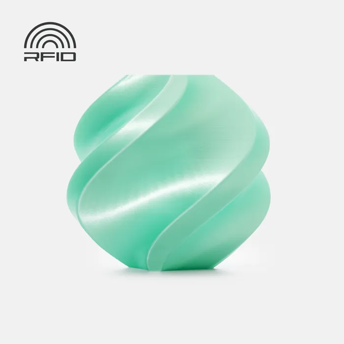 Bambu Lab 3D Filament - PLA SILK+ - Mint