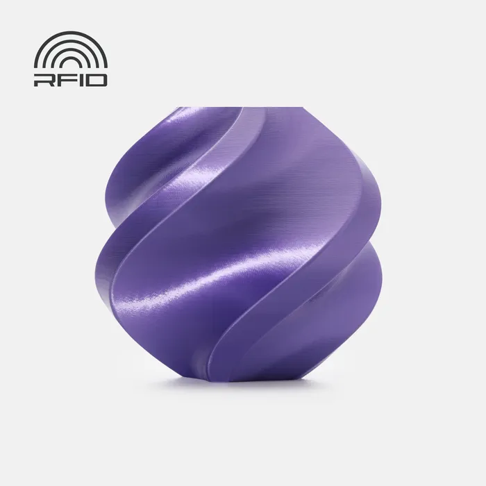 Bambu Lab 3D Filament - PLA SILK+ - Purple