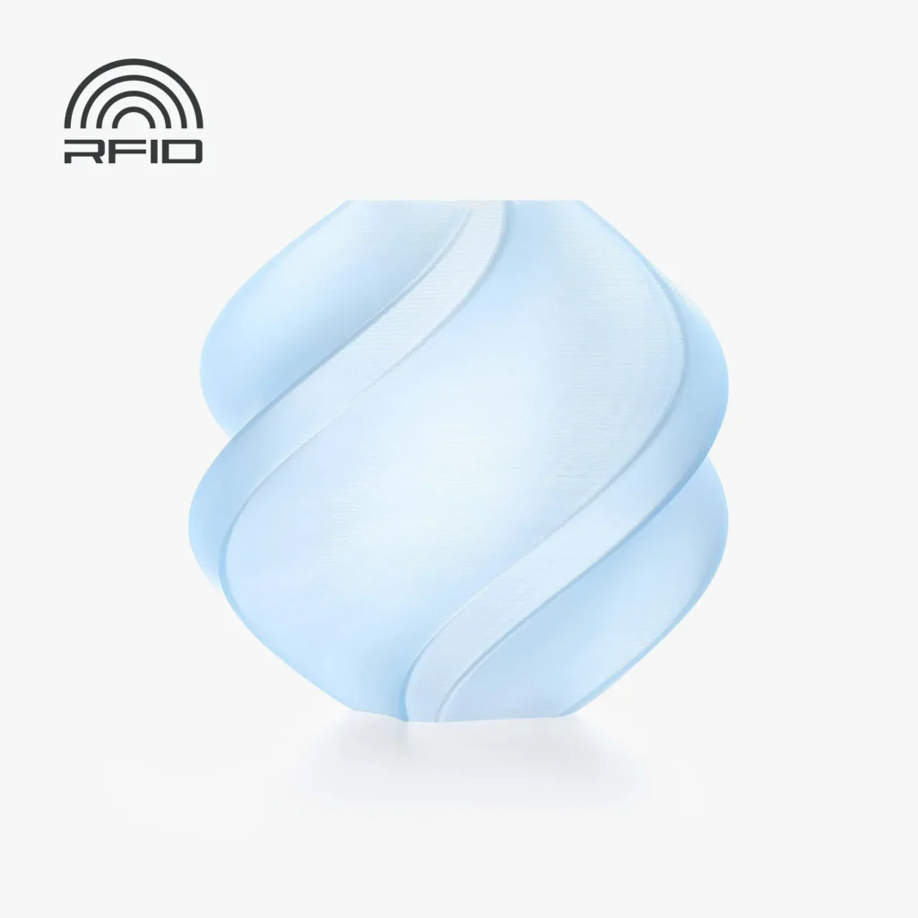 Bambu Lab 3D Filament - PLA TRANSLUCENT - Ice Blue