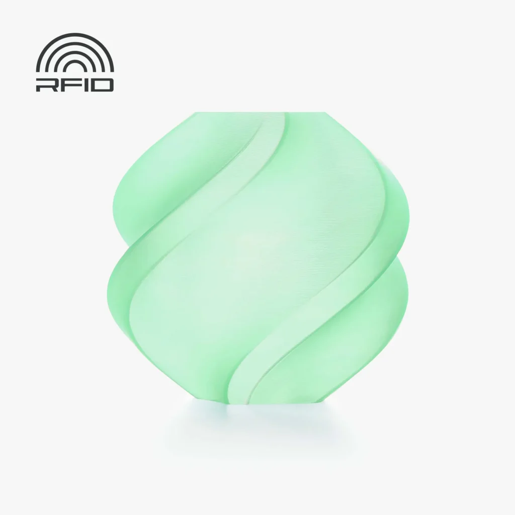 Bambu Lab 3D Filament - PLA TRANSLUCENT - Light Jade