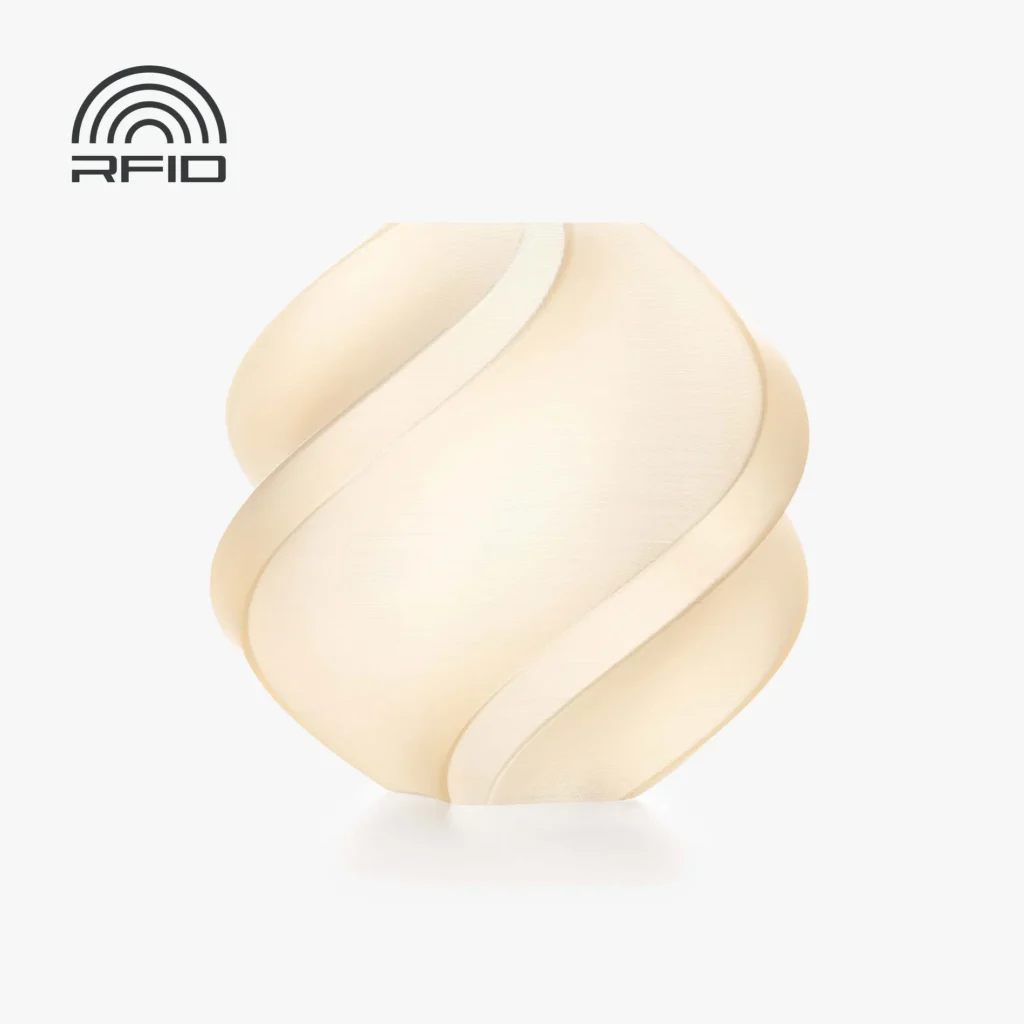 Bambu Lab 3D Filament - PLA TRANSLUCENT - Mellow Yellow