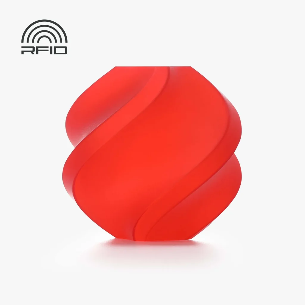 Bambu Lab 3D Filament - PLA TRANSLUCENT - Red